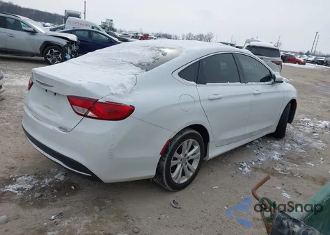 2015 Chrysler 200 Limited z USA, uszkodzony, nr VIN 1C3CCCAB6FN715306
